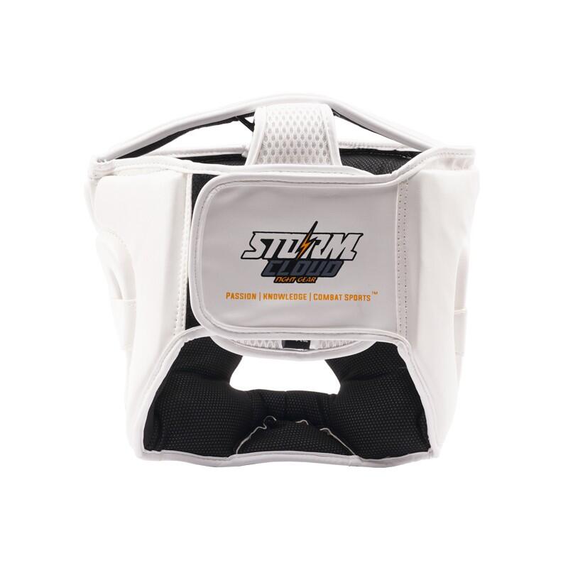 Kask Bokserski StormCloud StarFall Biało-Żółty L/XL 7/7