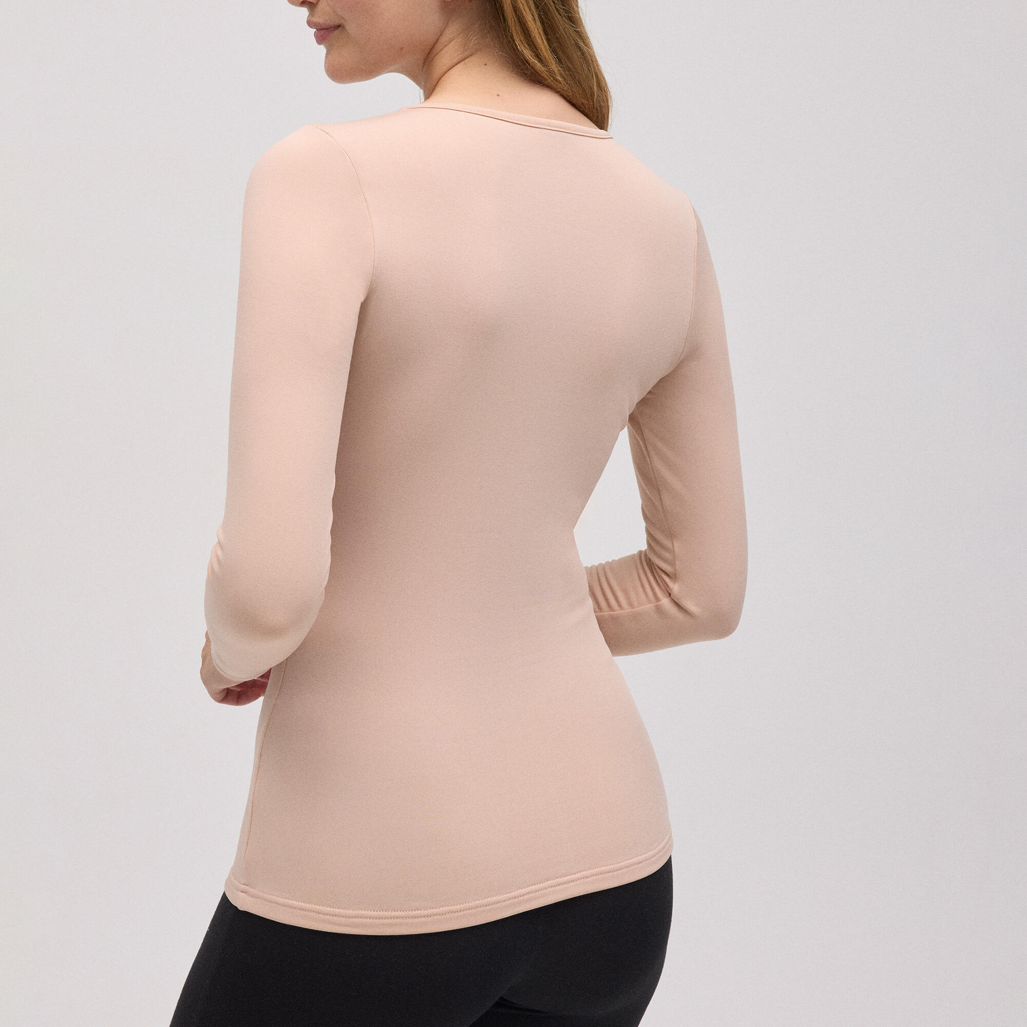 Camiseta térmica de Mujer Ysabel Mora manga larga y cuello redondo 2/6