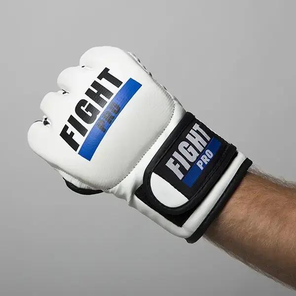 Pro Rękawice do MMA Fight 4oz Basic Białe XL 3/4