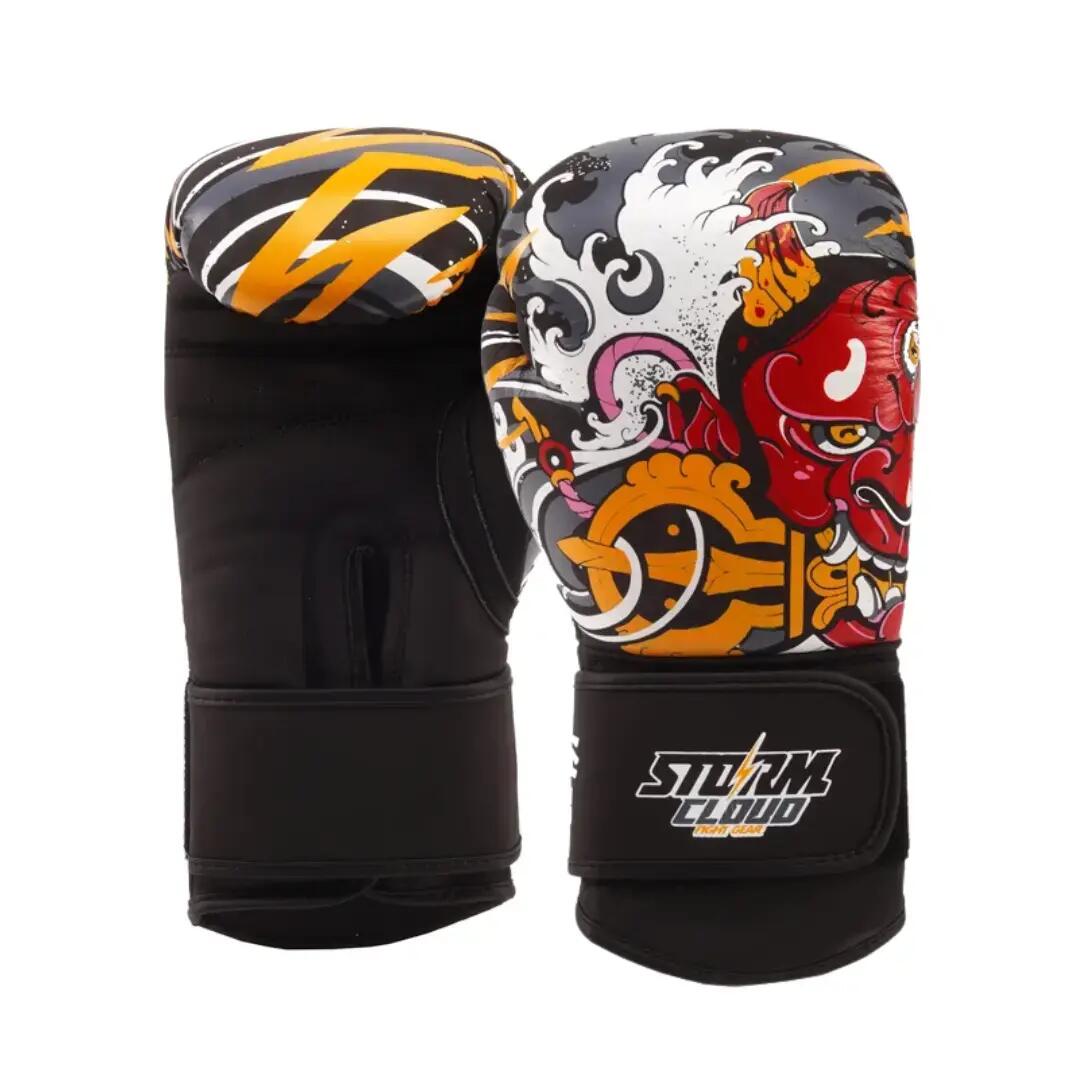 StormCloud Boxing Pro Daisho ONI Genuine Leather Boxing Gloves 10oz
