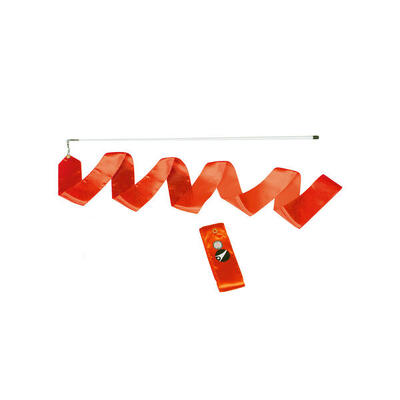 Gymnastikband mit Stab RSG Orange 5 m Mädchen Gymnastik Unisex Orange