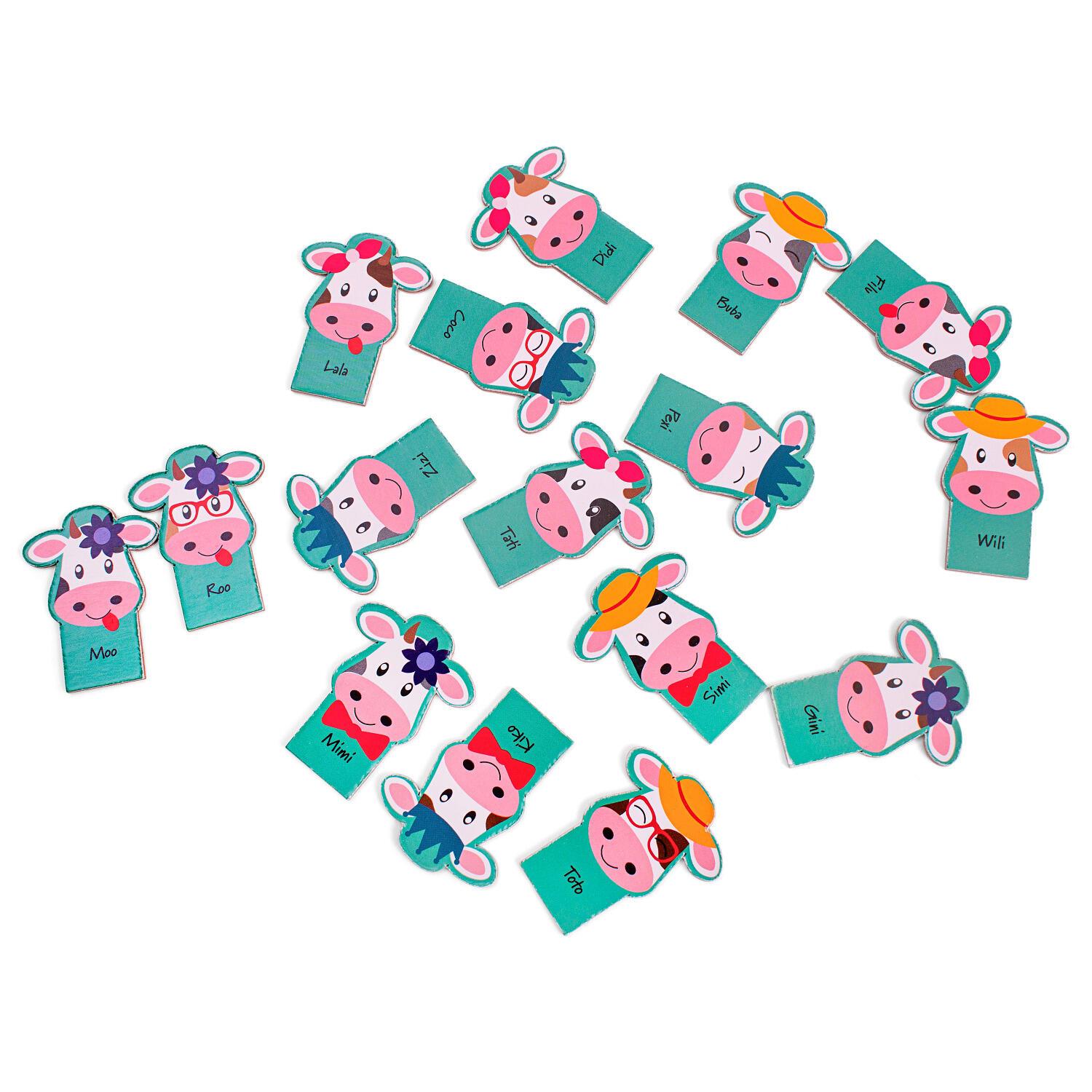 Gedächtnisspiel Which cow am I? Kinderturnen Unisex 3/5
