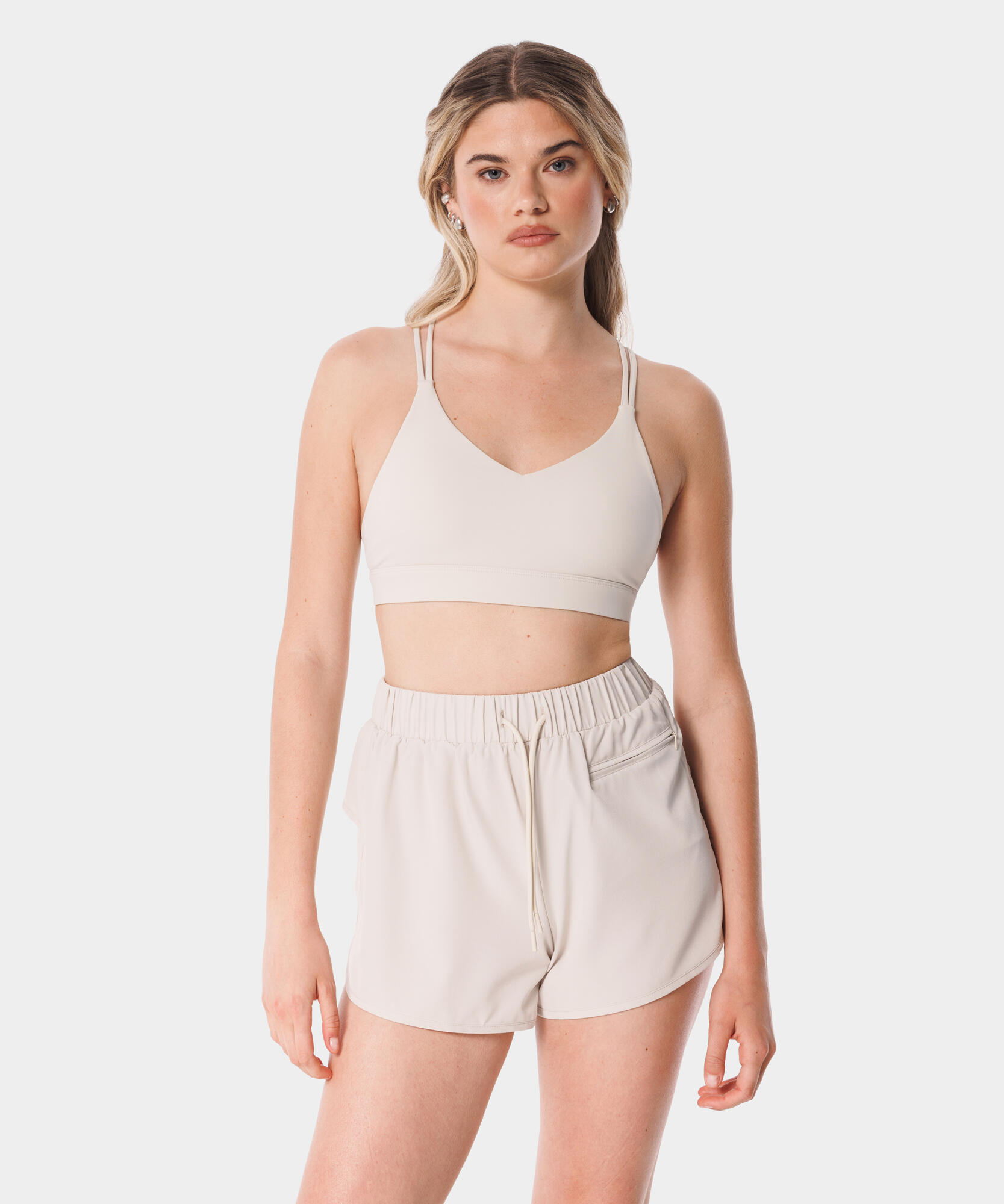 Stanik sportowy crossback dla kobiet Carpatree Balletcore 3/7