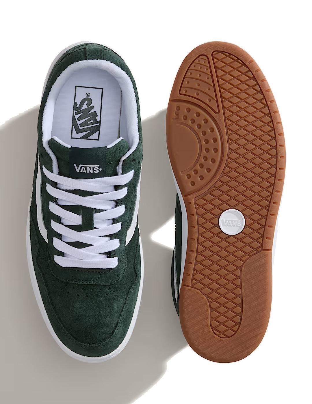 Chaussures pour homme Vans Cruze Vert 3/4