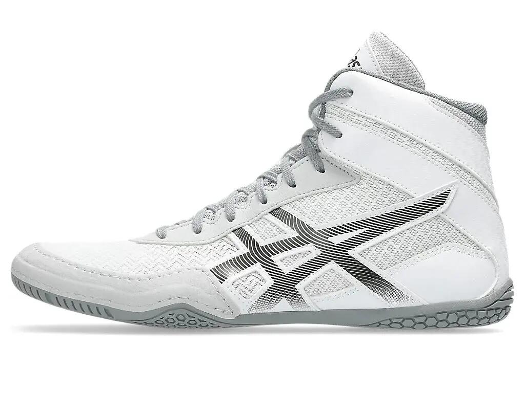 Scarpe da wrestling Asics Matcontrol 3, bianche, taglia 42.5 4/7