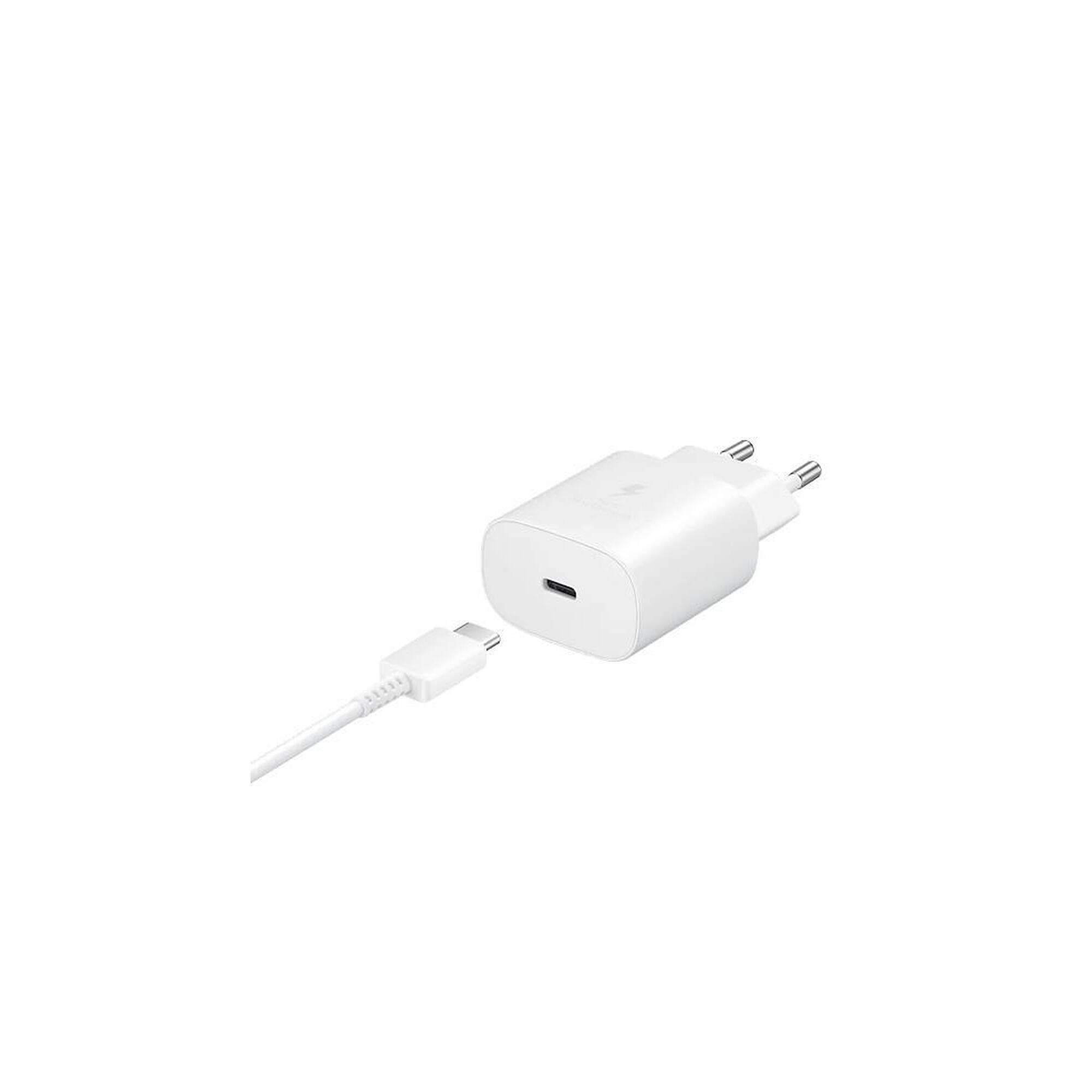 Samsung 25 Watt Schnelladegerät USB-CWEISS