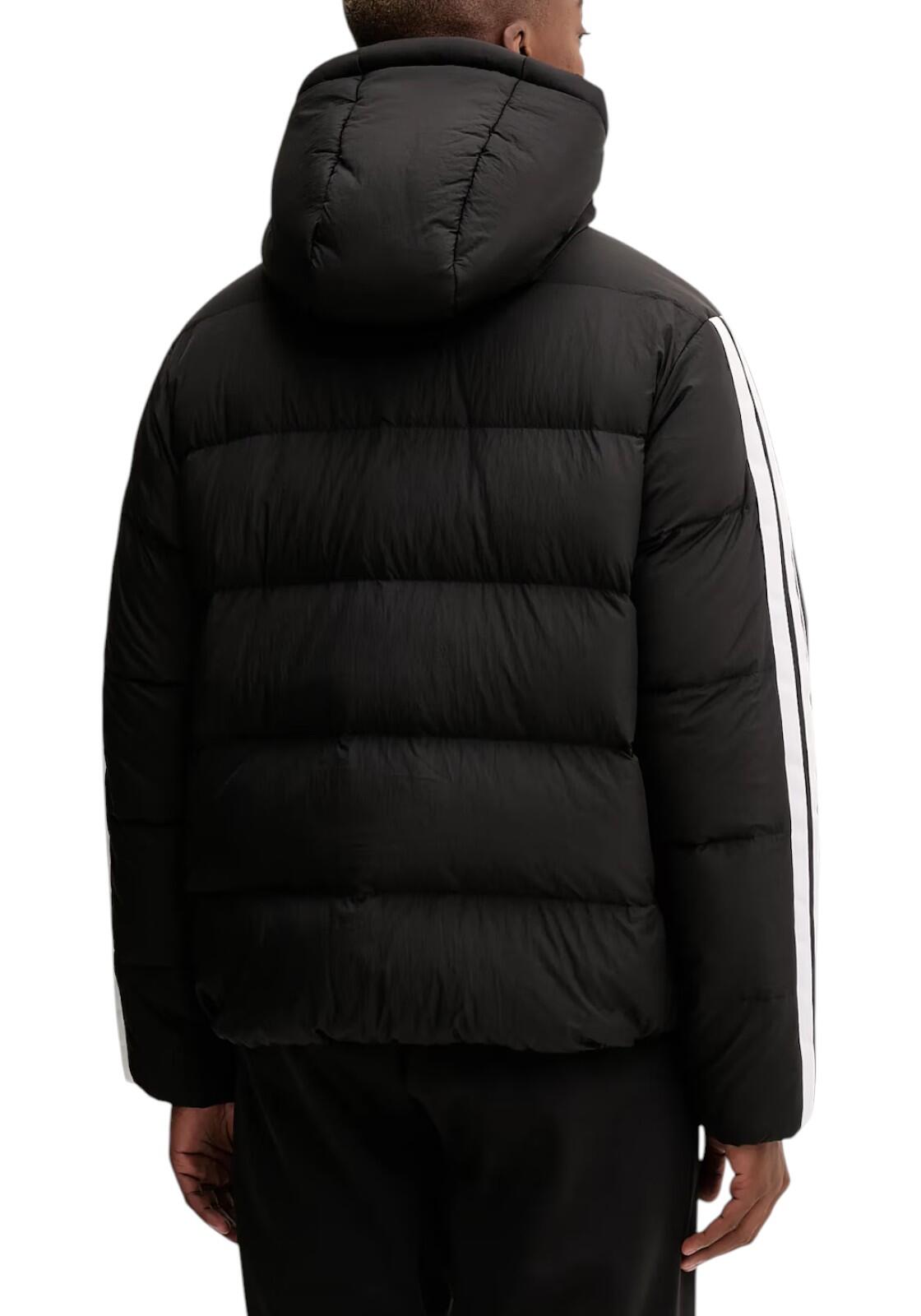 Kurtka męska ADIDAS Essentials Climawarm 3 Stripes Puffer Down Hooded 2/6