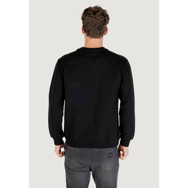 Sweat-shirt Homme D Project - Coupe Classique, Manches Longues, Côtelé Aux Poignets Et Ourlet, Plusieurs Couleurs