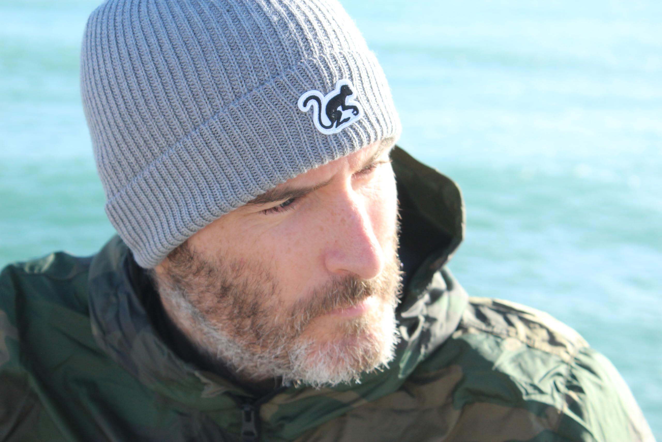 Czapka dzianinowa Beanie – wełna merynosów / rozmiar uniwersalny (szary) 4/6