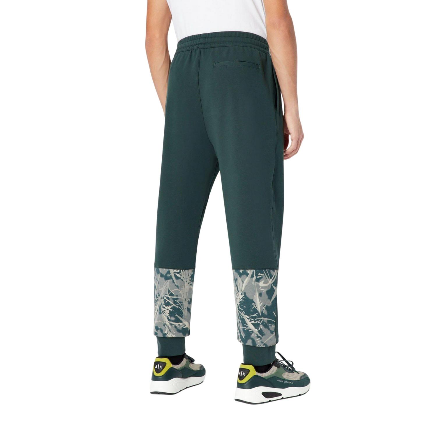 Mens Jogging Bottoms (Green) 3/4