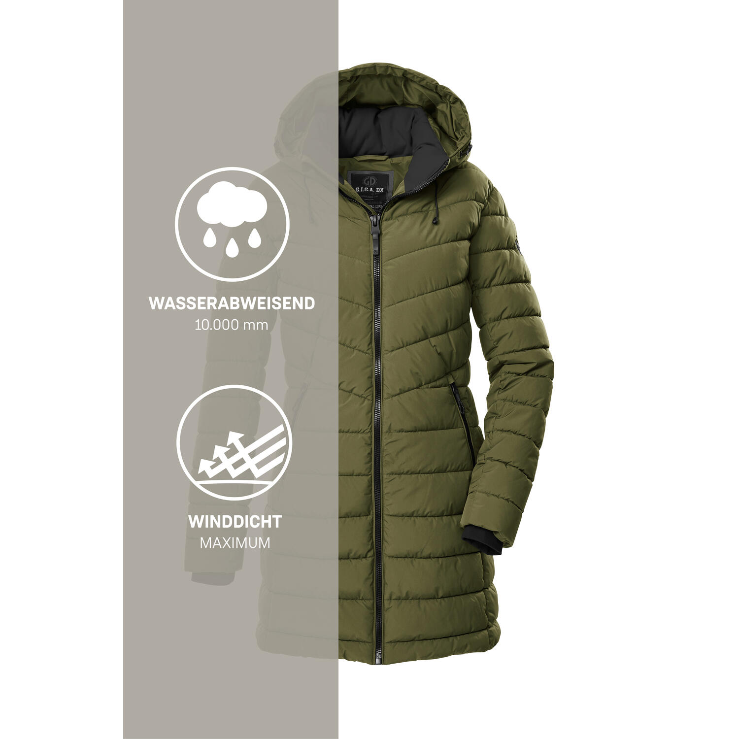 Veste matelassée longue femme Killtec GW 74 6/6