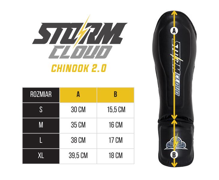 Ochraniacze StormCloud Piszczeli i Stóp Chinook 2 Classic Białe S 7/7