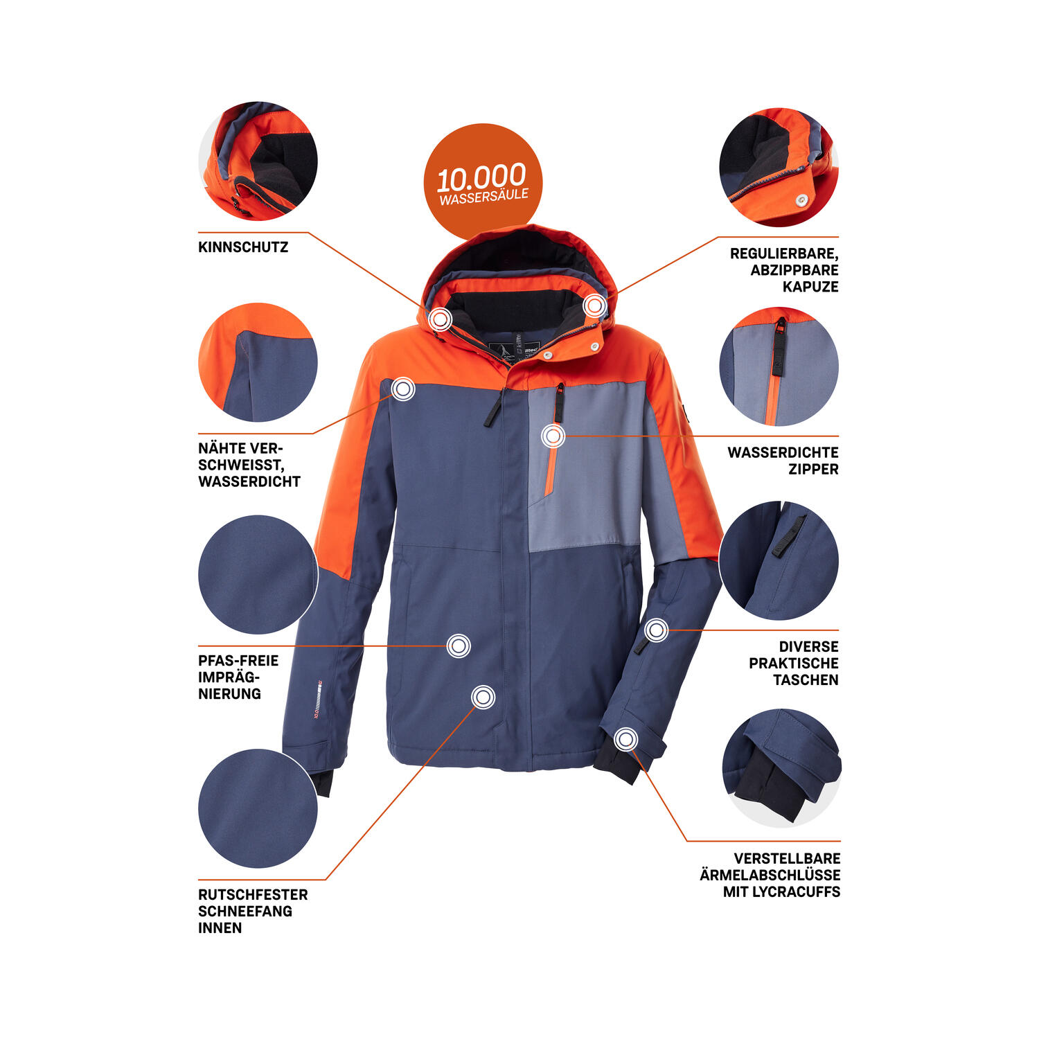 Herren Skijacke KSW 52 MN SKI JCKT 6/7