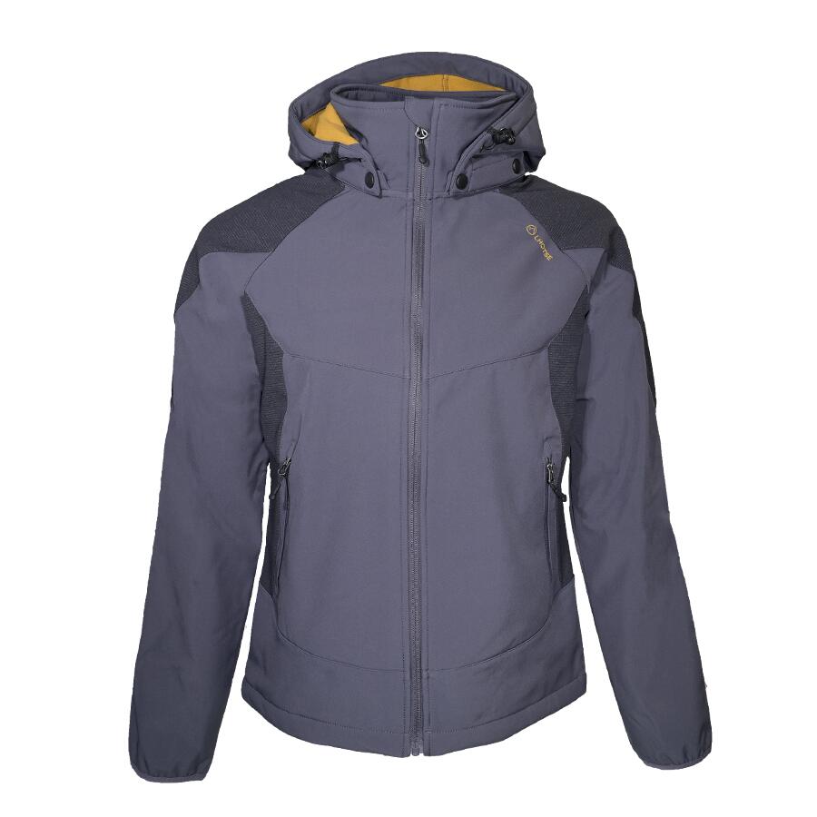 Veste softshell ALDO - Anthracite/Moutarde - XL 2/4