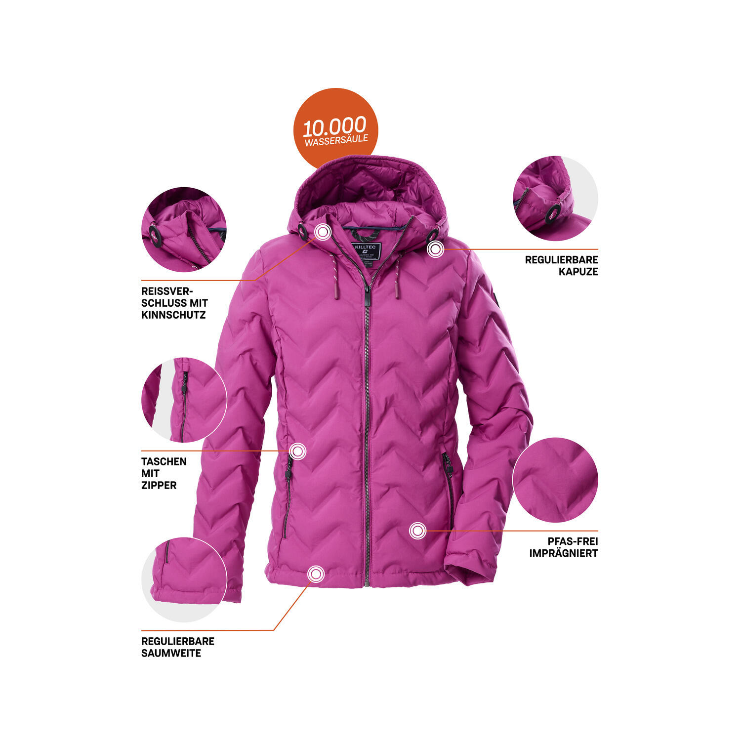 Damen Steppjacke KOW 23 WMN QLTD JCKT 5/6