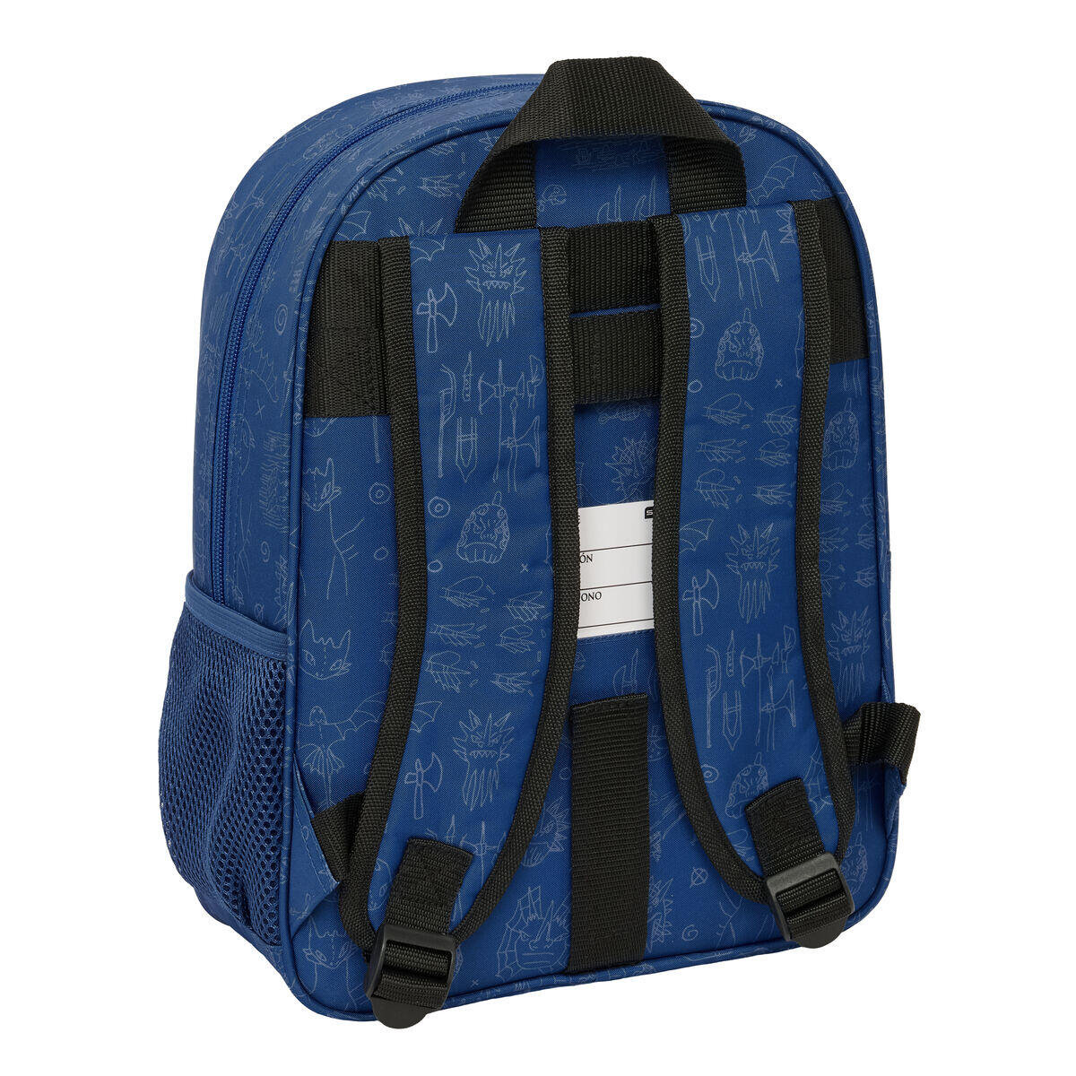 Mochila Escolar SENZA MARCA Poliéster 300D 5/5