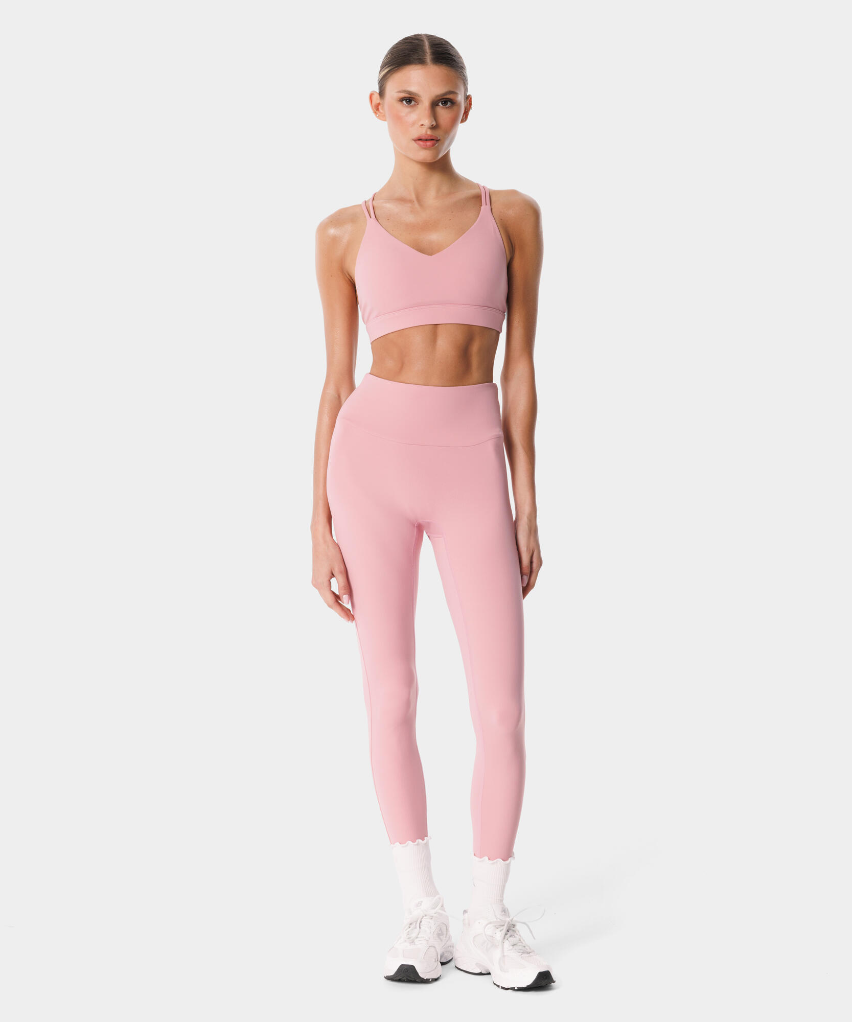 Stanik sportowy crossback dla kobiet Carpatree Balletcore 4/6