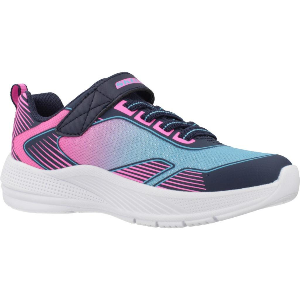 Scarpe Da Ginnastica Skechers Modello Microspec Advance Oasis Point Colore Blu 5/6