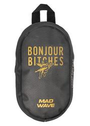 Sac étanche Mad Wave 7L motif Bonjour B***** noir