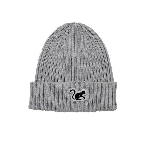 Bonnet d'hiver garçon/fille - 4/10 ans - Coton bio (Gris clair)