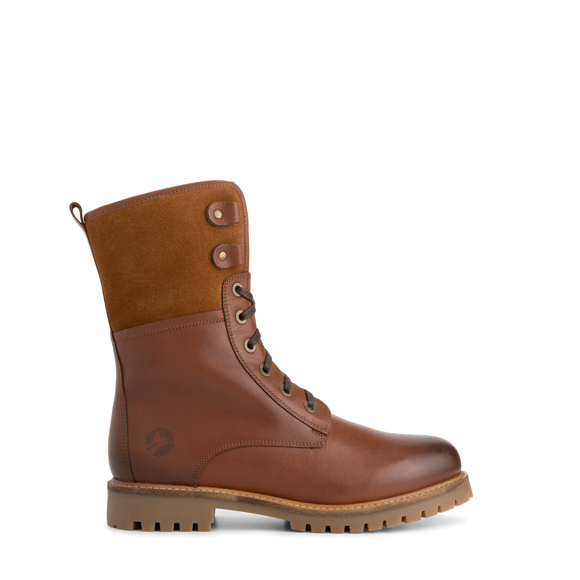 Jostedal Homme - Bottines à lacets - Doublure en laine - Cognac 3/7