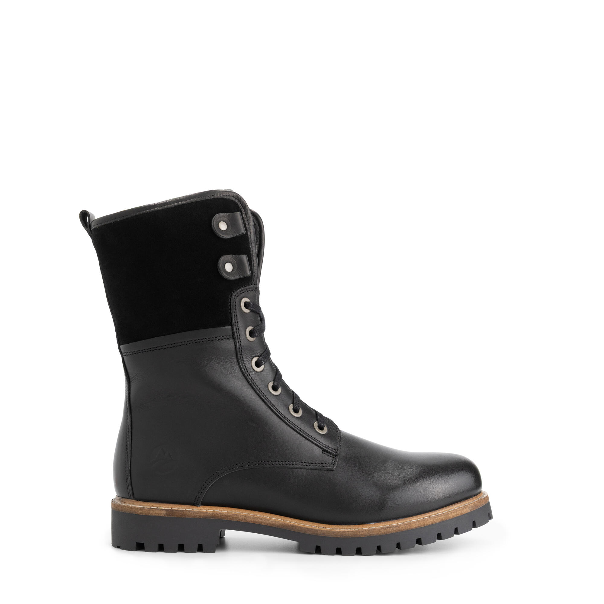 Jostedal Homme - Bottines à lacets - Doublure en laine - Noir 3/7