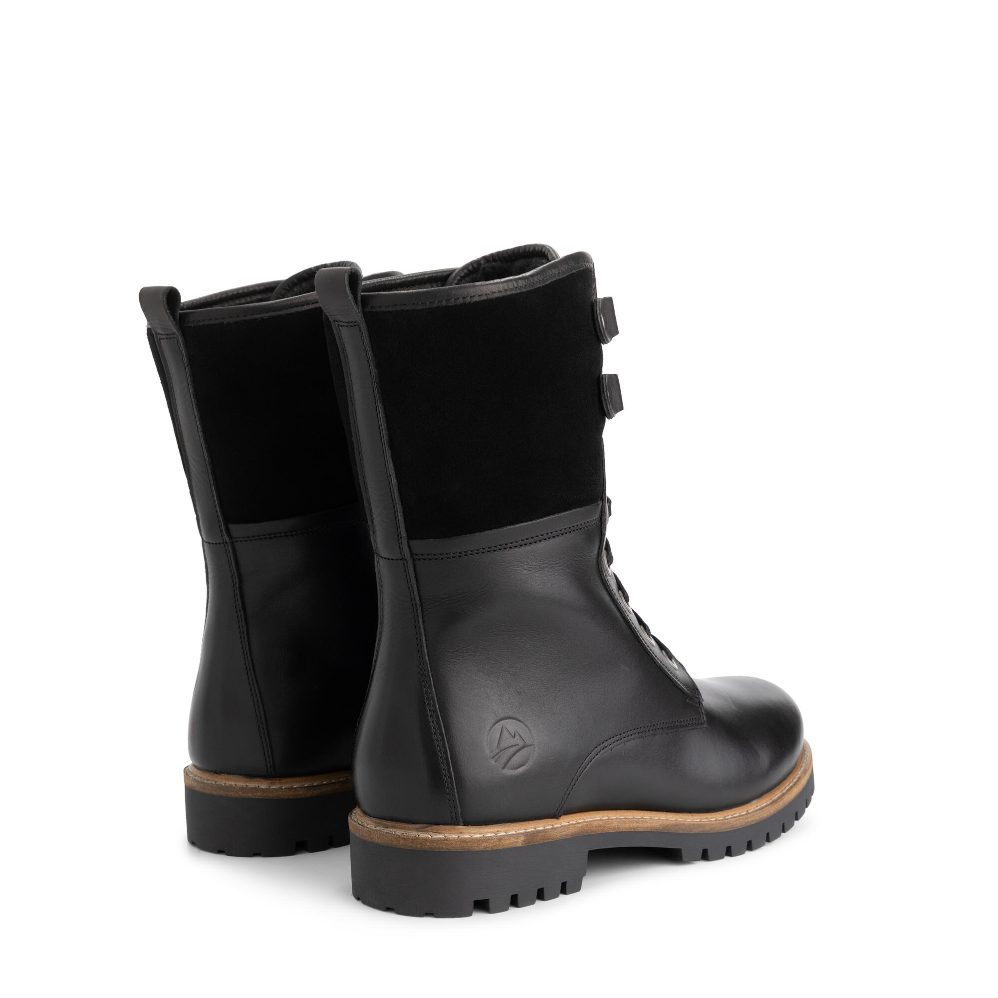 Jostedal Homme - Bottines à lacets - Doublure en laine - Noir 2/7