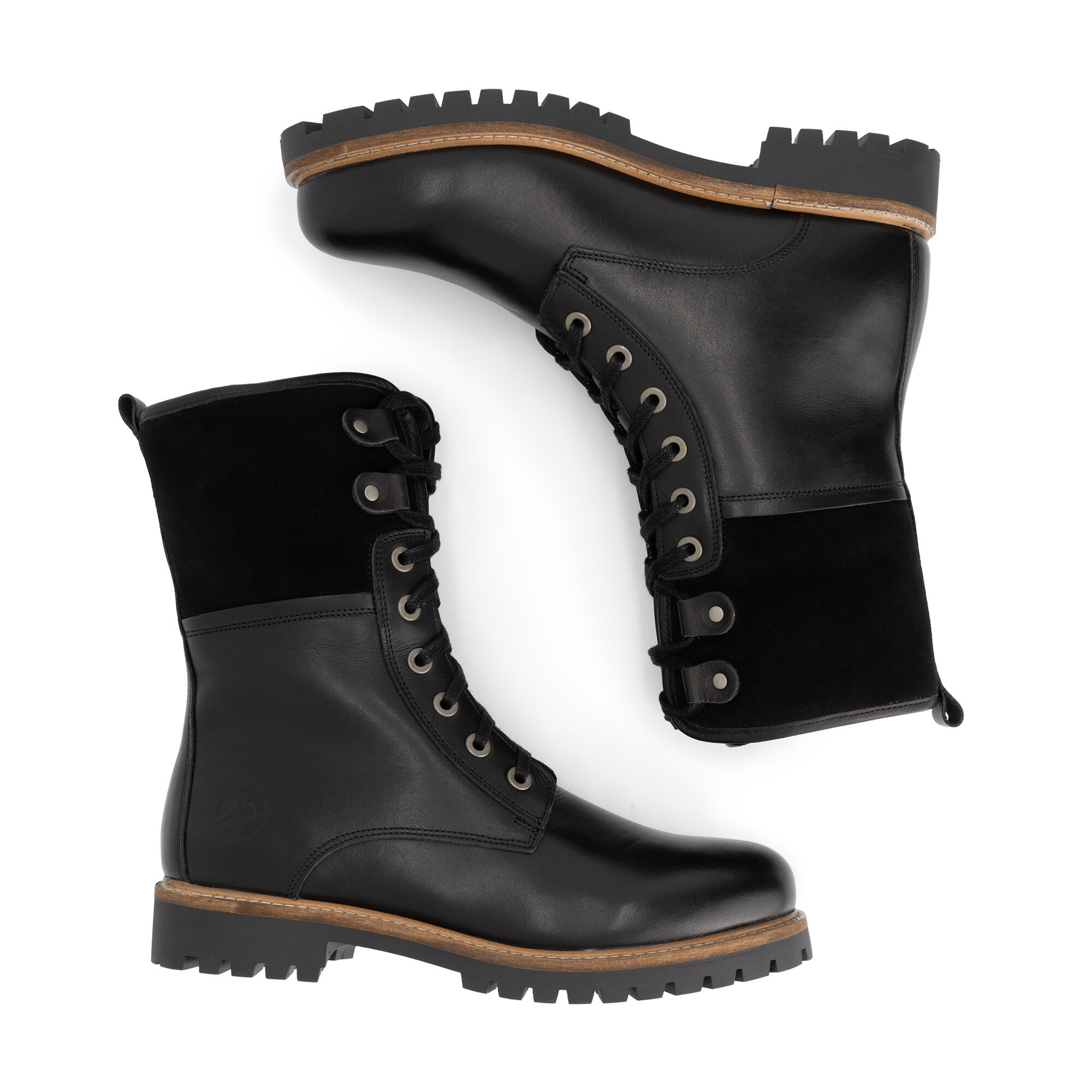 Jostedal Homme - Bottines à lacets - Doublure en laine - Noir 4/7