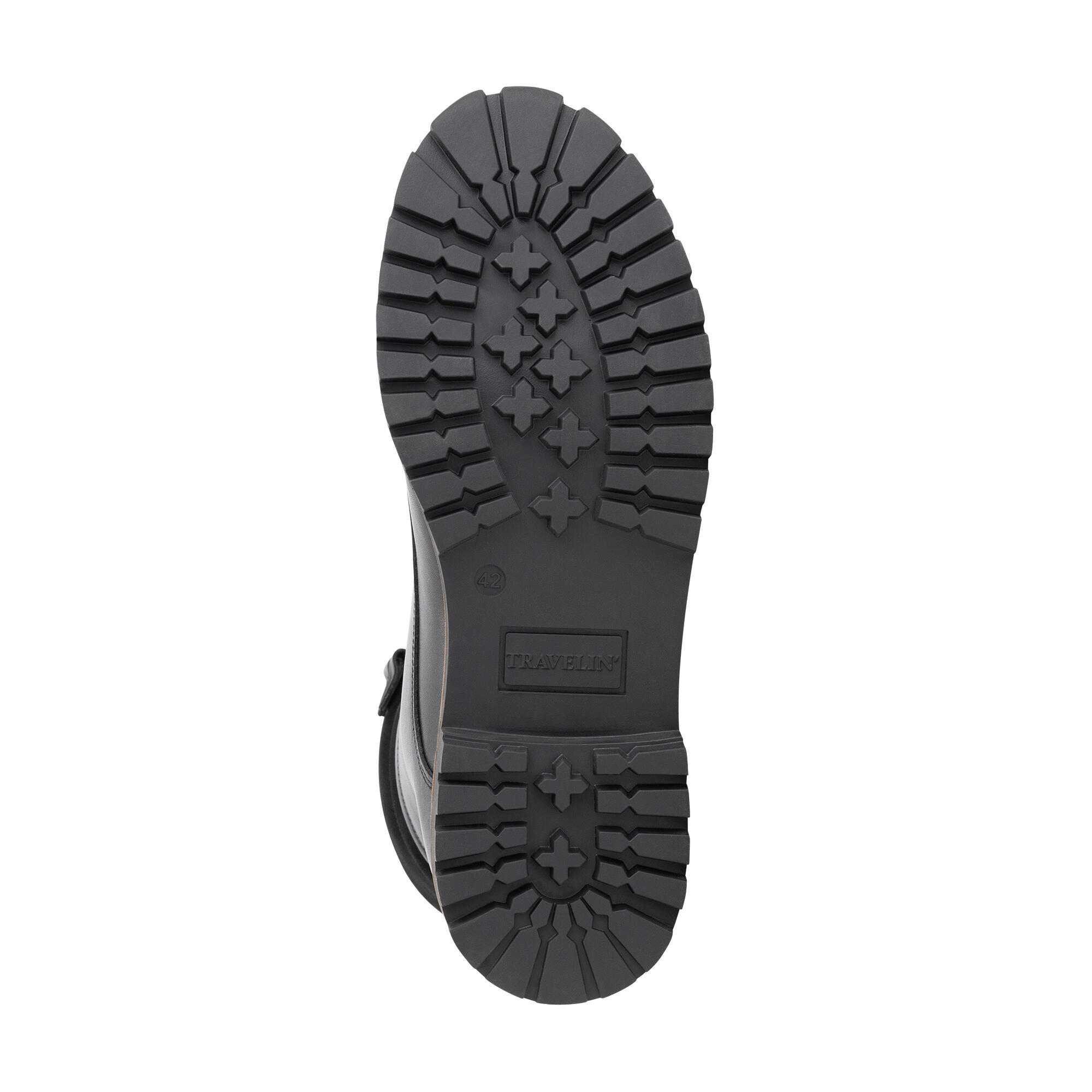 Jostedal Homme - Bottines à lacets - Doublure en laine - Noir 6/7