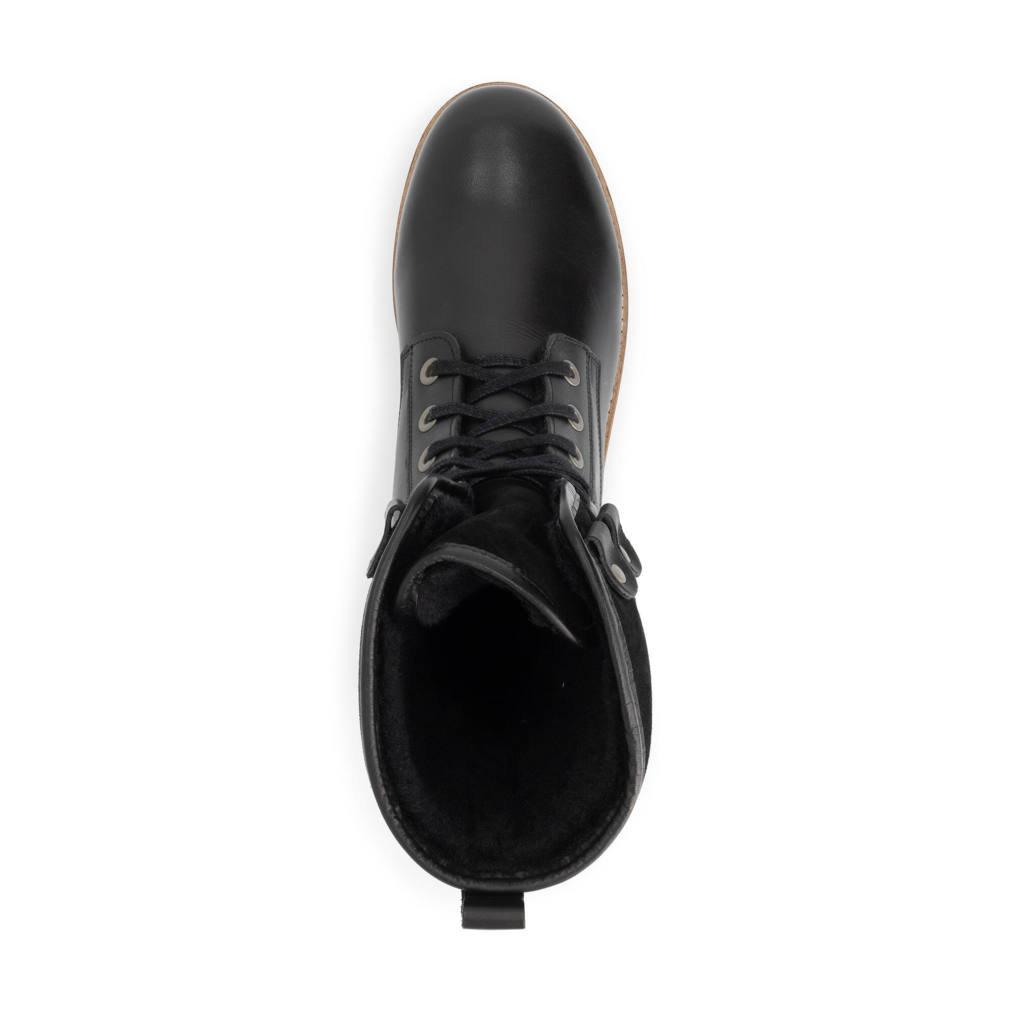 Jostedal Homme - Bottines à lacets - Doublure en laine - Noir 5/7
