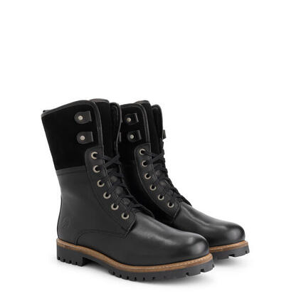 Jostedal Herren - Schnürboots - Wolle gefüttert - Schwarz