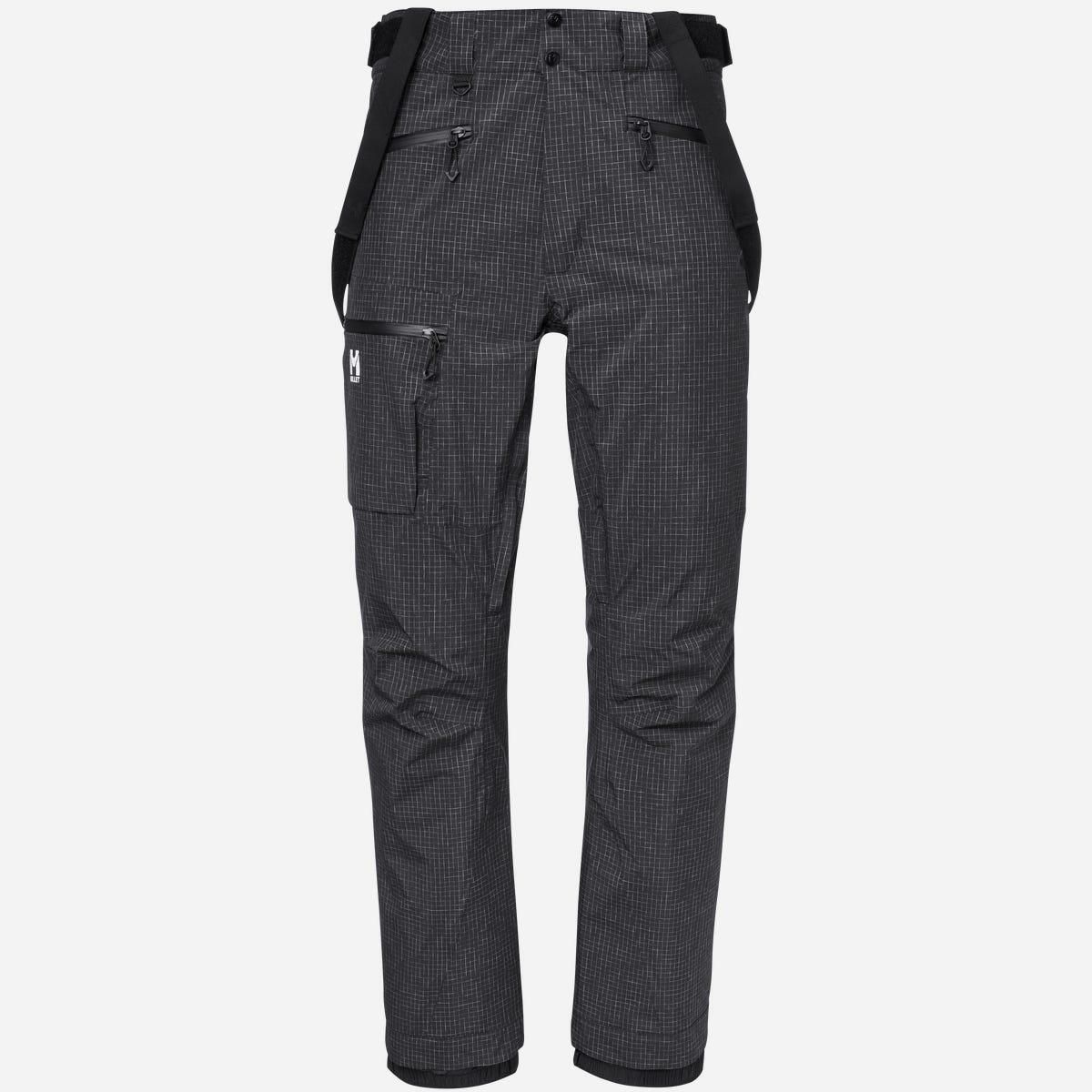 Millet - Pantalon Ski Homme Grands Montets - Polaire - Blanc|noir - Decathlon
