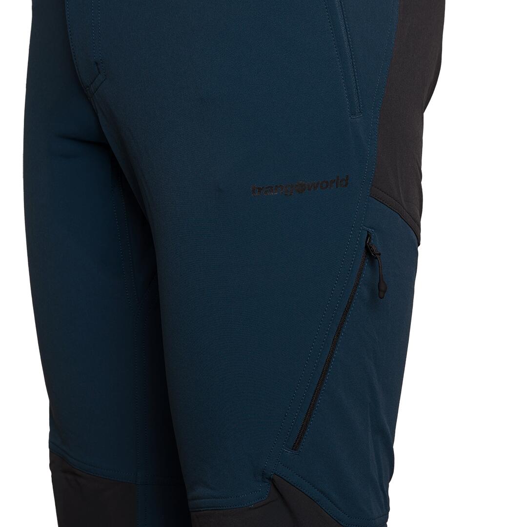 Pantalón para Hombre Trangoworld Rovek v02 Azul/Negro 4/6