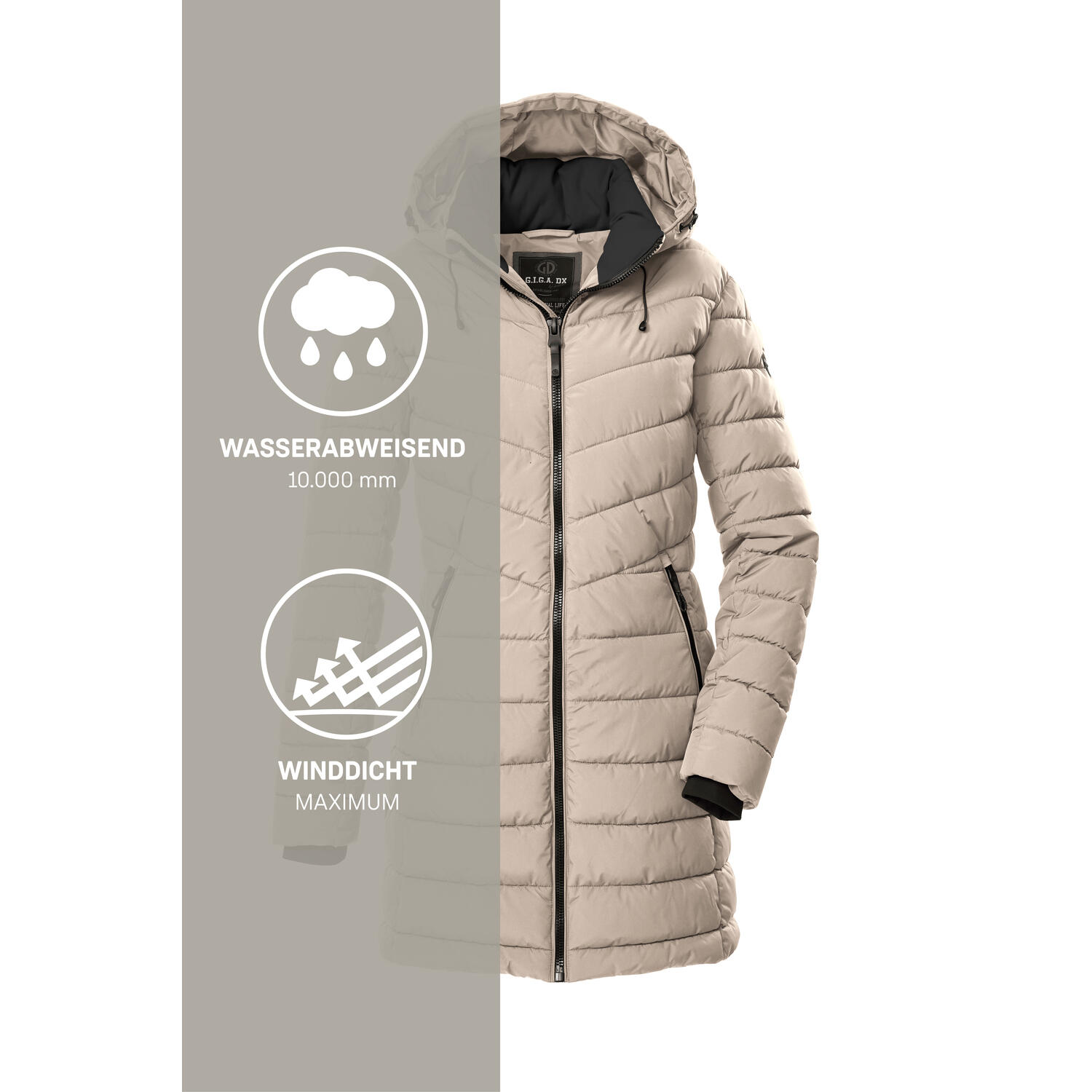 Veste matelassée longue femme Killtec GW 74 6/6