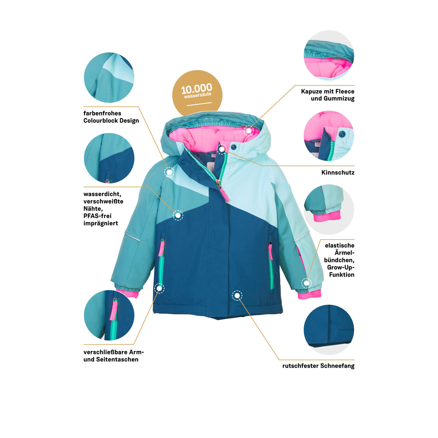 Veste de ski bébé garçon Killtec FISW 41 5/6