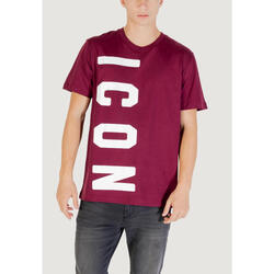 t-shirt crop top HOMME BORDEAUX