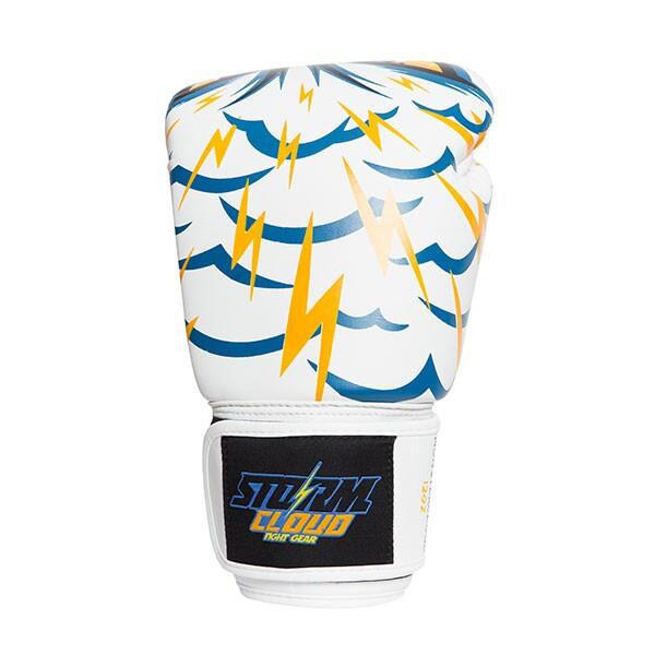 Rękawice do Muay Thai ze skóry naturalnej StormCloud Blizzard Monstercloud 5/7