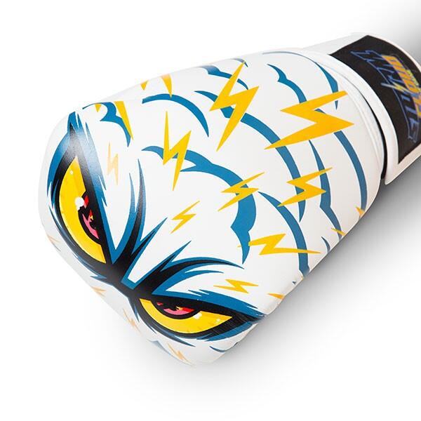 Rękawice do Muay Thai ze skóry naturalnej StormCloud Blizzard Monstercloud 4/7