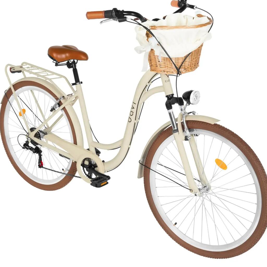 Women’s bike 28″ Davi Maria Trend aluminium 7 speeds Shimano 160-185 beige