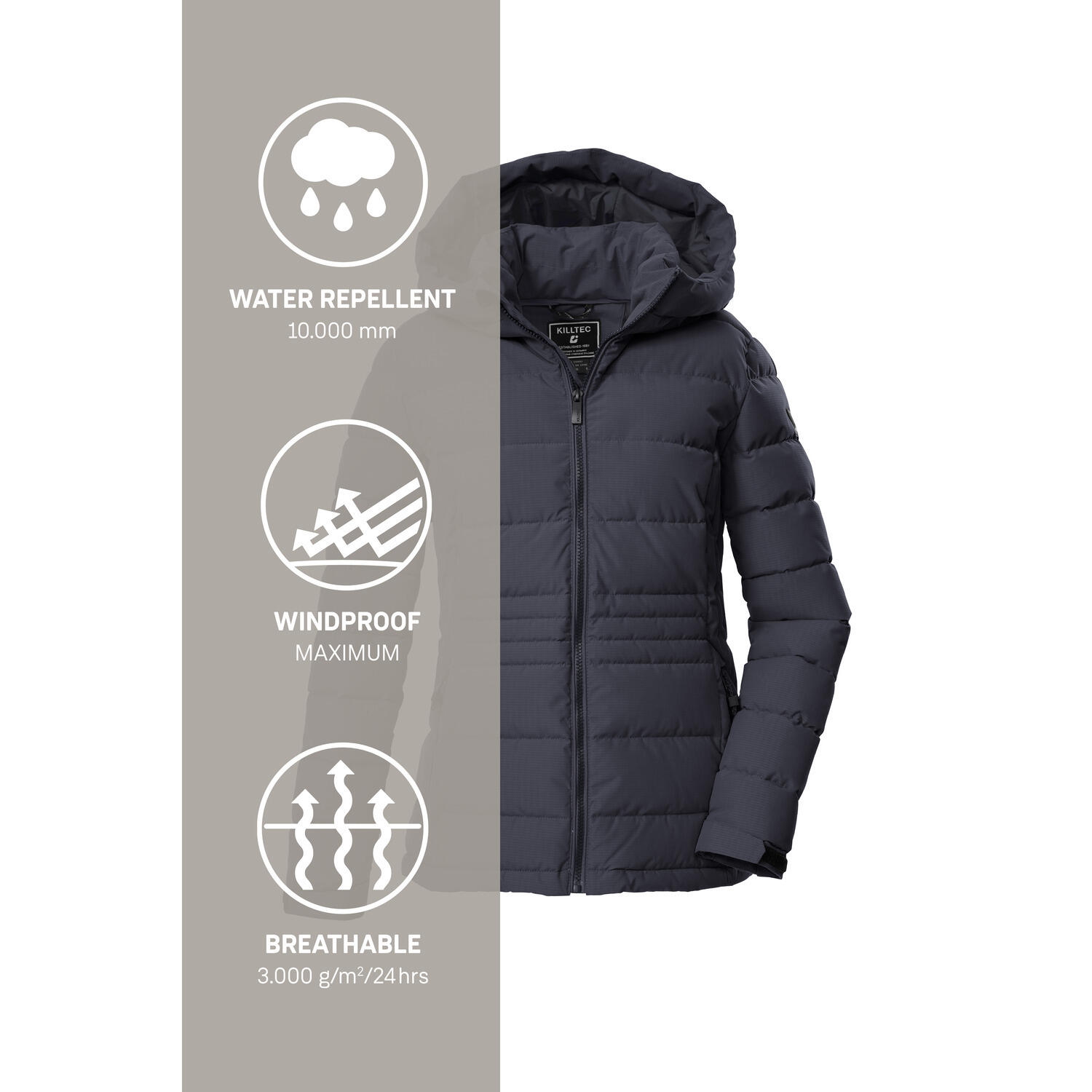 Damen Steppjacke KOW 10 WMN QLTD JCKT 6/7