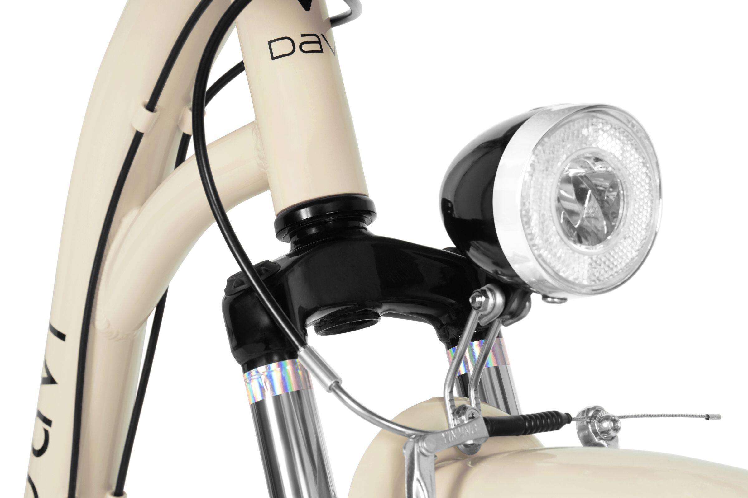 Bicicleta de mujer 28" Davi Maria Trend aluminio 7 velocidades Shimano 160-185cm 3/7