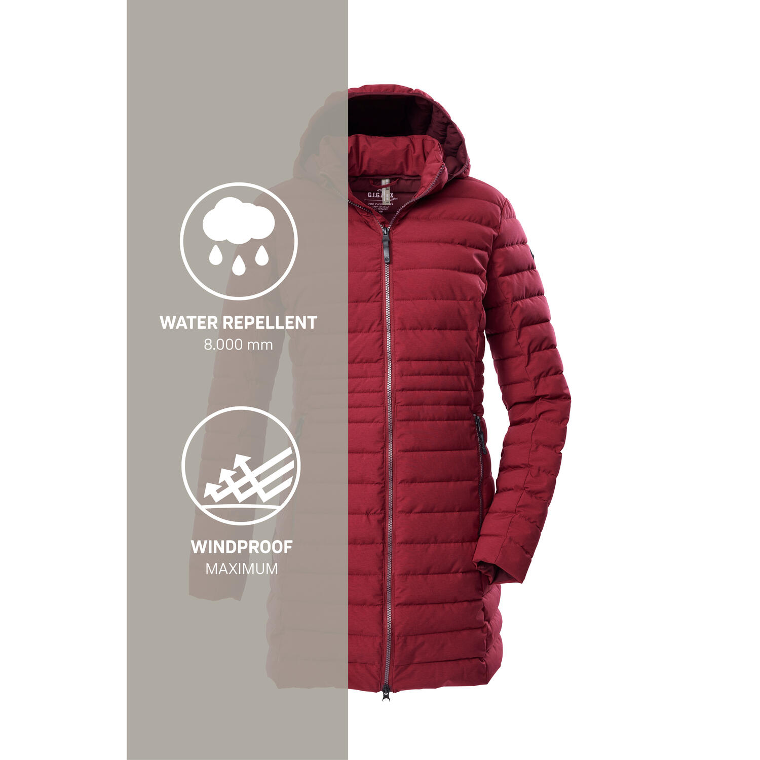 Damen Steppparka GW 77 WMN QLTD PRK_Bacarya 7/7