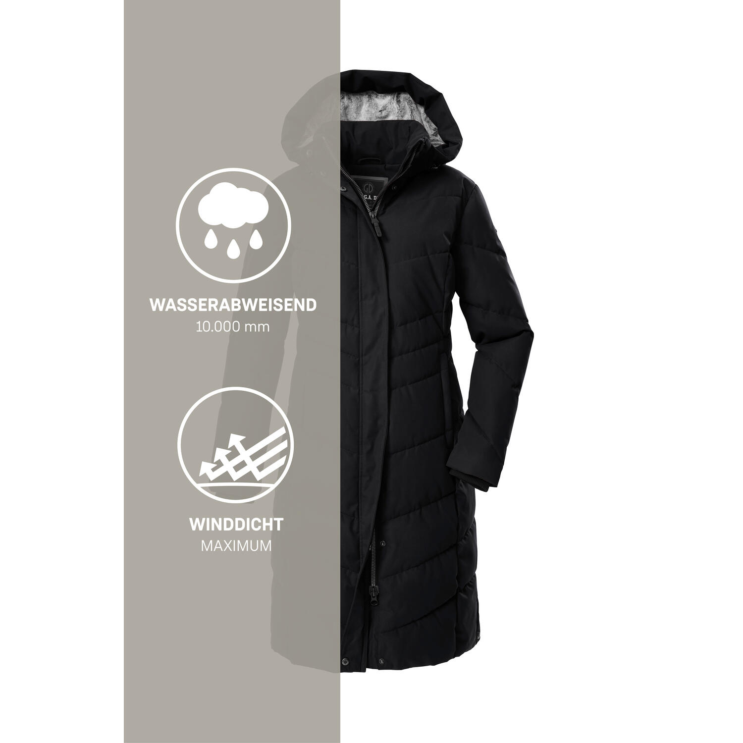 Damen Steppmantel GW 61 WMN QLTD CT 6/6
