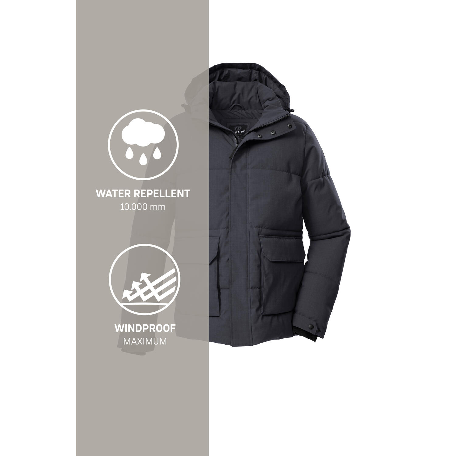 Veste matelassée à capuche Killtec GW 26 7/7