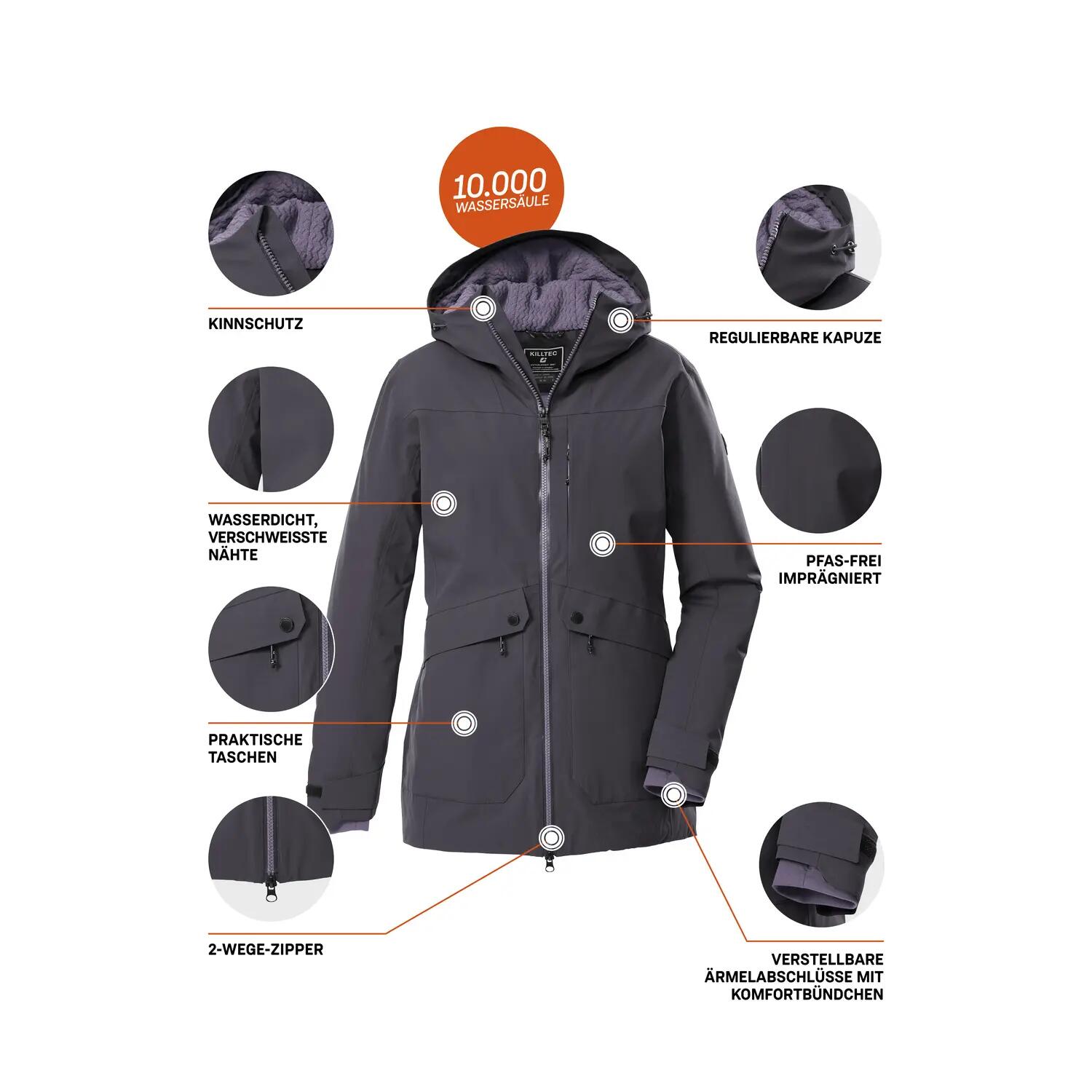 Damen Parka KOW 16 WMN PRK 6/7