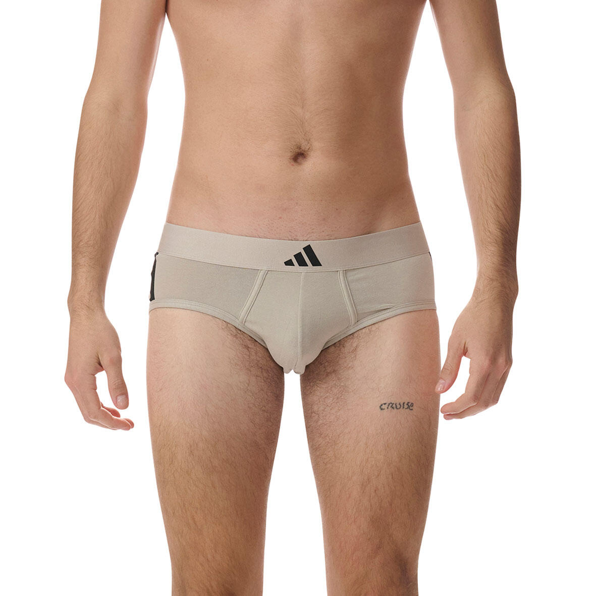 Lot de 2 slips homme Active Flex Cotton 3 Stripes Sport 2/7
