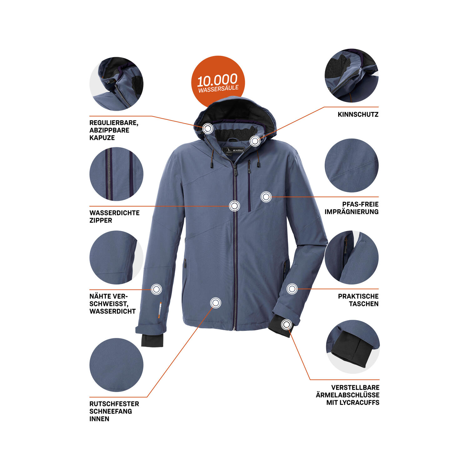 Herren Skijacke KSW 24 MN SKI JCKT 5/7