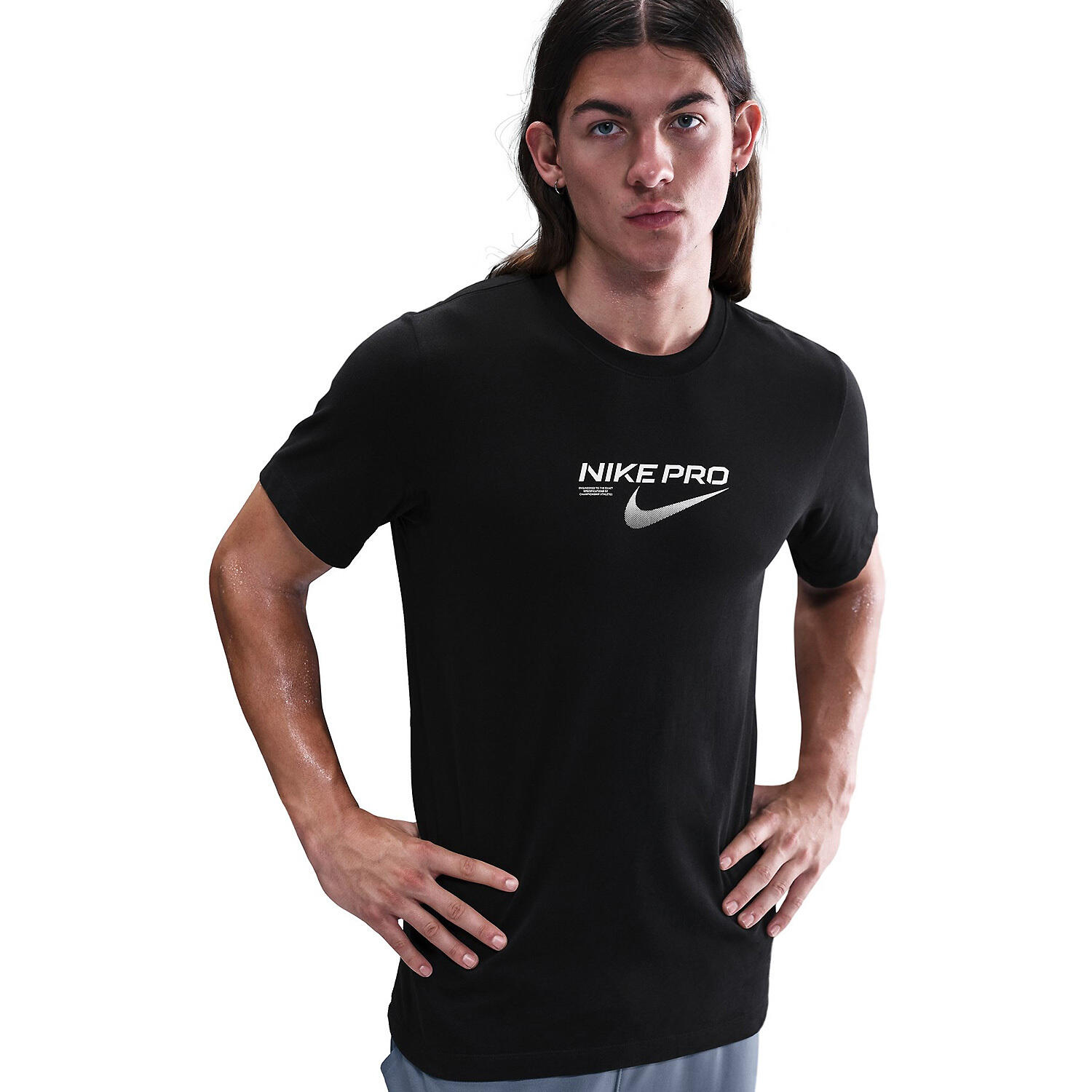 T-Shirt M NK DF TEE NIKE PRO TRAINING 3/4