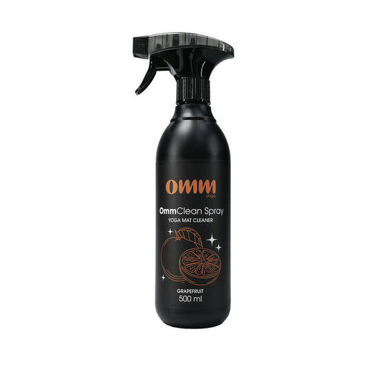 Spray énergisant pour nettoyer les tapis de yoga, parfum pamplemousse, 500 ml