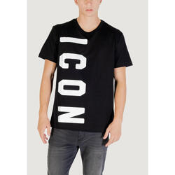 t-shirt crop top HOMME NOIR